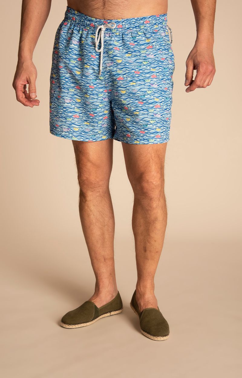 Traje De Baño Hombre Izam Fibras Recicladas