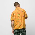 Camisa-Fatal-Floral-SS-Woven-Shirt-Golden-Yellow